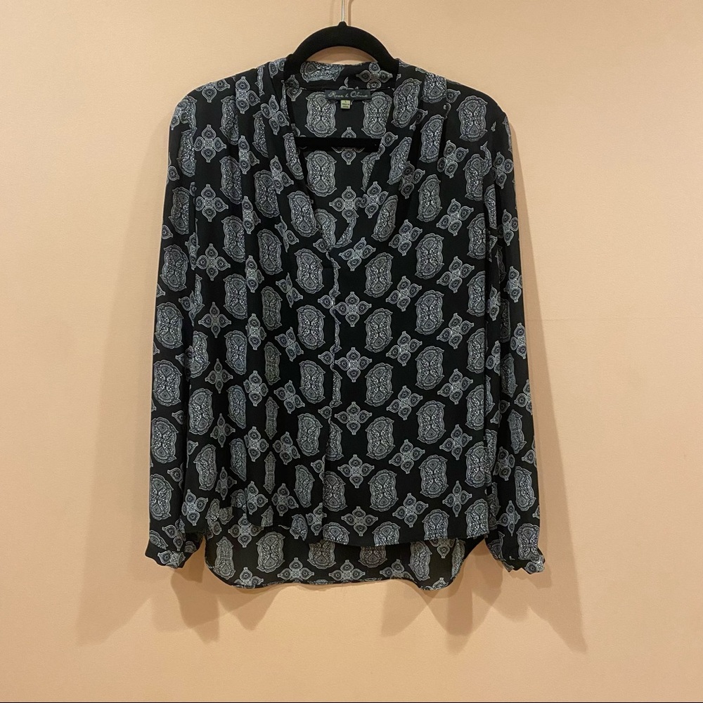 Rose & Olive Long Sleeve Blouse